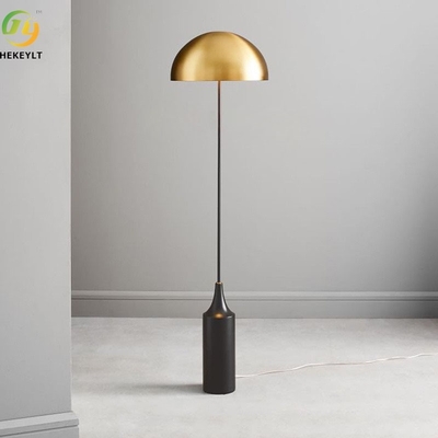Thiết kế hiện đại Đế kim loại Đèn đứng sàn hình bán nguyệt cho phòng khách Phòng ngủ Thiết kế nghiên cứu Đèn trang trí