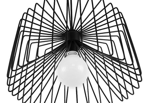 Retro trong nhà Cổ điển LED blub sắt kim loại chụp đèn nhà kho phong cách hiện đại ánh sáng mặt dây chuyền